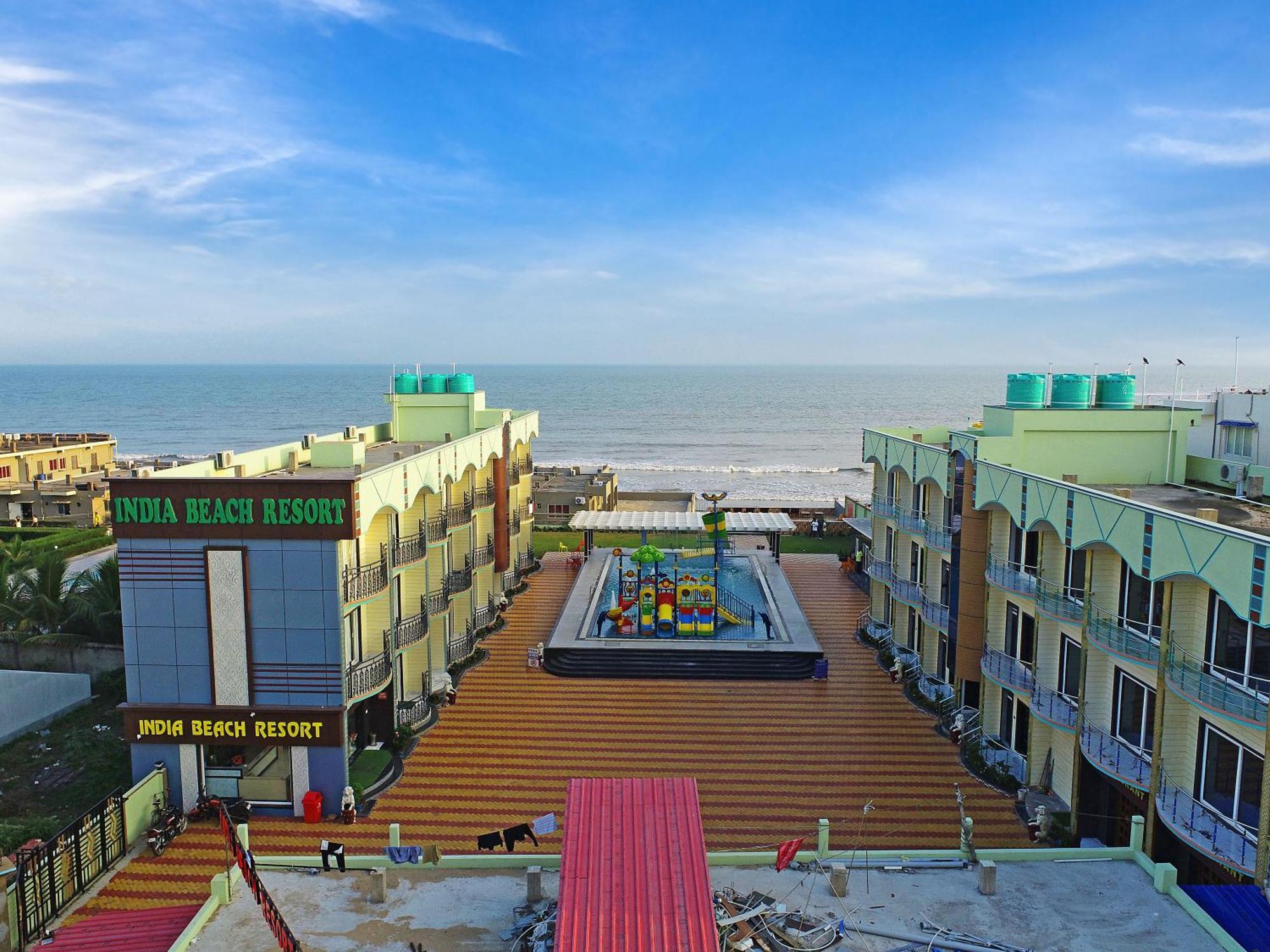 India Beach Resort !! Front Sea View !! ماندارموني المظهر الخارجي الصورة