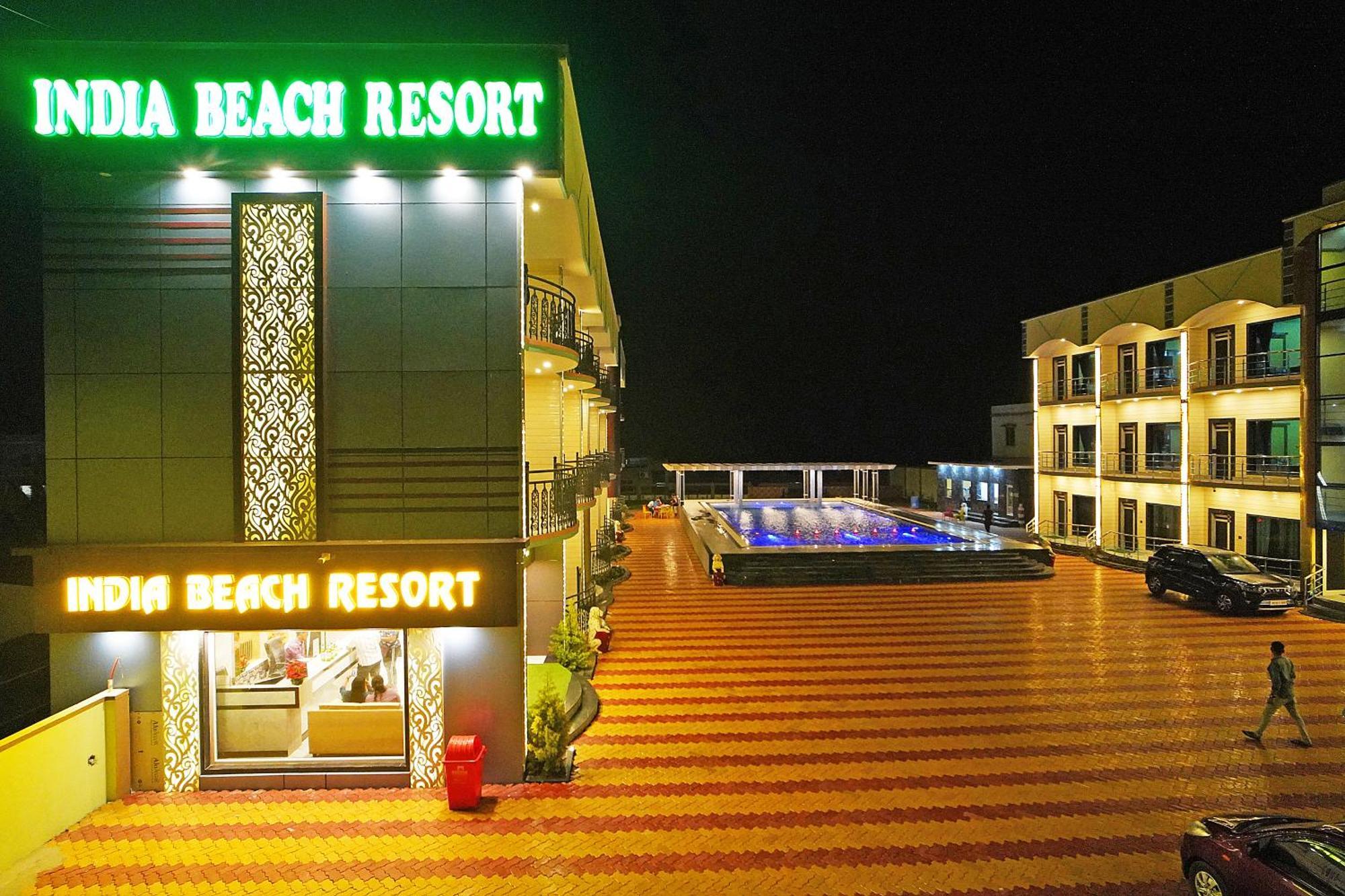 India Beach Resort !! Front Sea View !! ماندارموني المظهر الخارجي الصورة